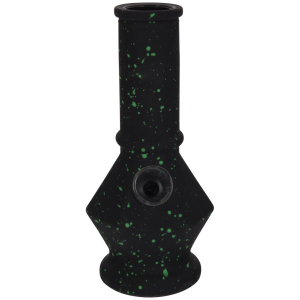 Bongo szklane mini  Sprinked Black H 15 cm