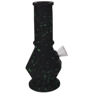 Bongo szklane mini  Sprinked Black H 15 cm