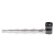 Fajka aluminiowa blister +  sitka L 11 cm