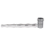 Fajka aluminiowa blister +  sitka L 11 cm