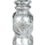 Bongo szklane mini Leave silver H 15 cm
