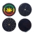 Młynek grinder akrylowy Rasta  fi 60mm/ 4 part