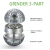 Młynek grinder metalowy Star Wars fi 53mm/ 3 part