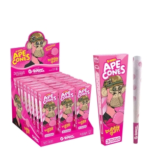 G-Rollz Cones Bubblegum 3 pcs Cones
