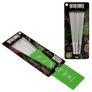 Cones DUTCH White  King size - 3 pcs