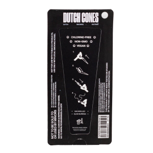 Cones DUTCH WHITE  King size - 3 pcs