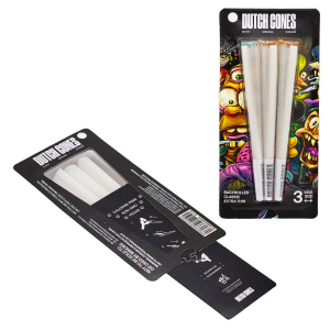 Cones DUTCH WHITE  King size - 3 pcs