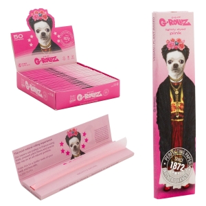 Bibułka GROLLZ Pets Rock Mexico Pink Ks slim 25/50