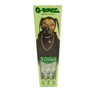 Bibułka Grollz Cones Pets Rock organic KS - 3pcs