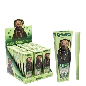 Bibułka Grollz Cones Pets Rock organic KS - 3pcs