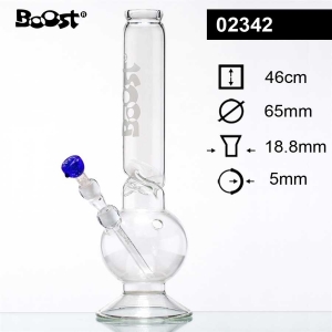 Bongo szklane H 46 cm szlif 18,8 mm Φ 65 mm  BOOST ICE