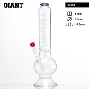 Bongo szklane H 51 cm szlif 18,8 mm Φ 75 mm  GIANT ICE