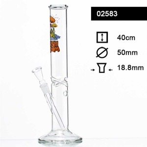 Bongo szklane H 40 cm szlif 18,8 mm Φ 50 mm ICE