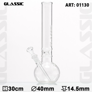 Bongo szklane H 30 cm szlif 14,5 mm Φ 40 mm  Glassic