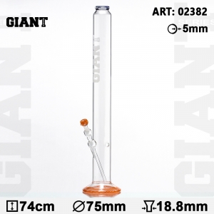 Bongo szklane GIANT -H74 cm -szlif 18,8 mm