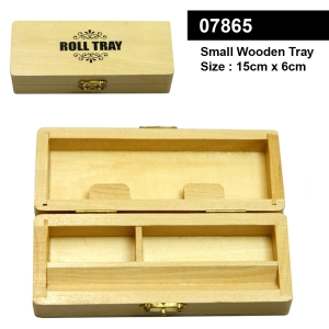 Drewniany BOX do rolowania 15x6 cm