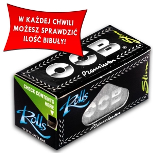 Bibułki OCB slim Premium rolls