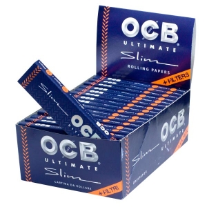 Bibułki OCB Ultimate Slim + Filter tips