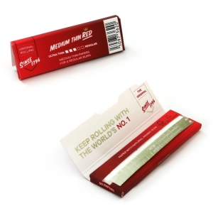 Bibułka RIZLA+ Medium Thin Red