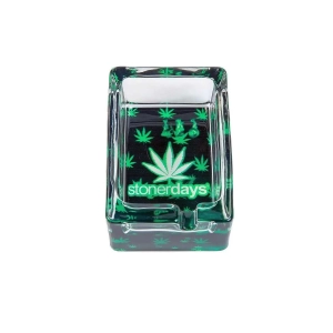 Popielniczka szklana Stonerdays  85*55 mm
