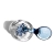 Glass Bowl BLUE szlif 18,8/ 14,5 mm