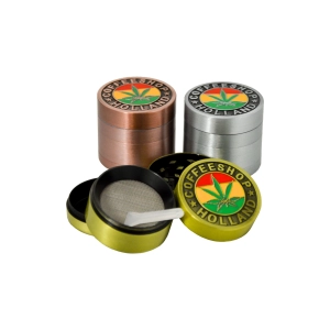 Młynek Grinder  metalowy Coffeeshop  fi 40 mm / 4 part