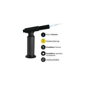 Zapalniczka palnikowa JET Tabaliq H 14,5 cm