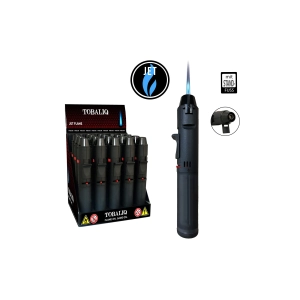 Zapalniczka palnikowa JET Black H 17,4 cm