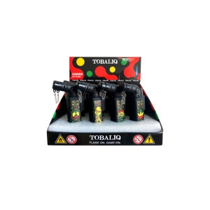 Zapalniczka palnikowa JET RASTA Motyw  H 10 cm