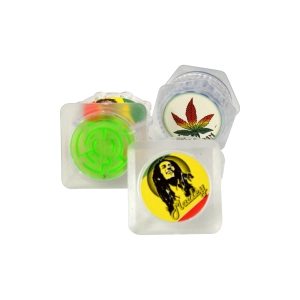 Młynek Grinder akryl RASTA  fi 47/51 mm