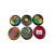Młynek Grinder akryl RASTA  fi 60 mm
