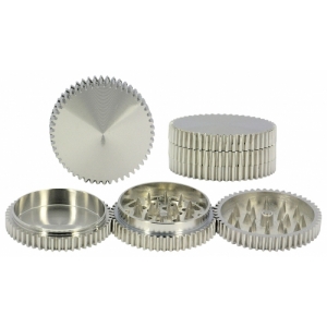 Młynek do tytoniu metal Φ 55 mm / 3 PART