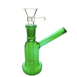 Bongo szklane Green H 13 cm