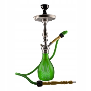 Fajka Wodna Shisha szisza ALADIN Roy 21 H 63 GREEN