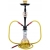 Fajka wodna szisza fajka shisha BIG MIKE - Yellow H 55 cm/2x wąż