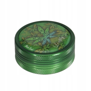 Młynek do tytoniu aluminiowy grinder kraszer fi 50 mm / 2 PART LEAFFLY