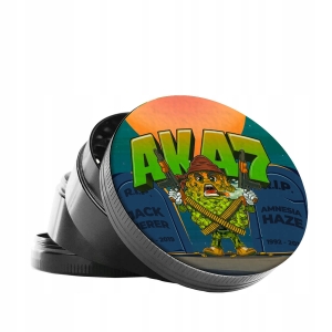 Młynek metalowy grinder AK 47 fi 50 mm/4 part